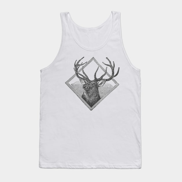 Oh Deer! Tank Top by wanungara